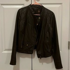 brown Dollhouse leather jacket